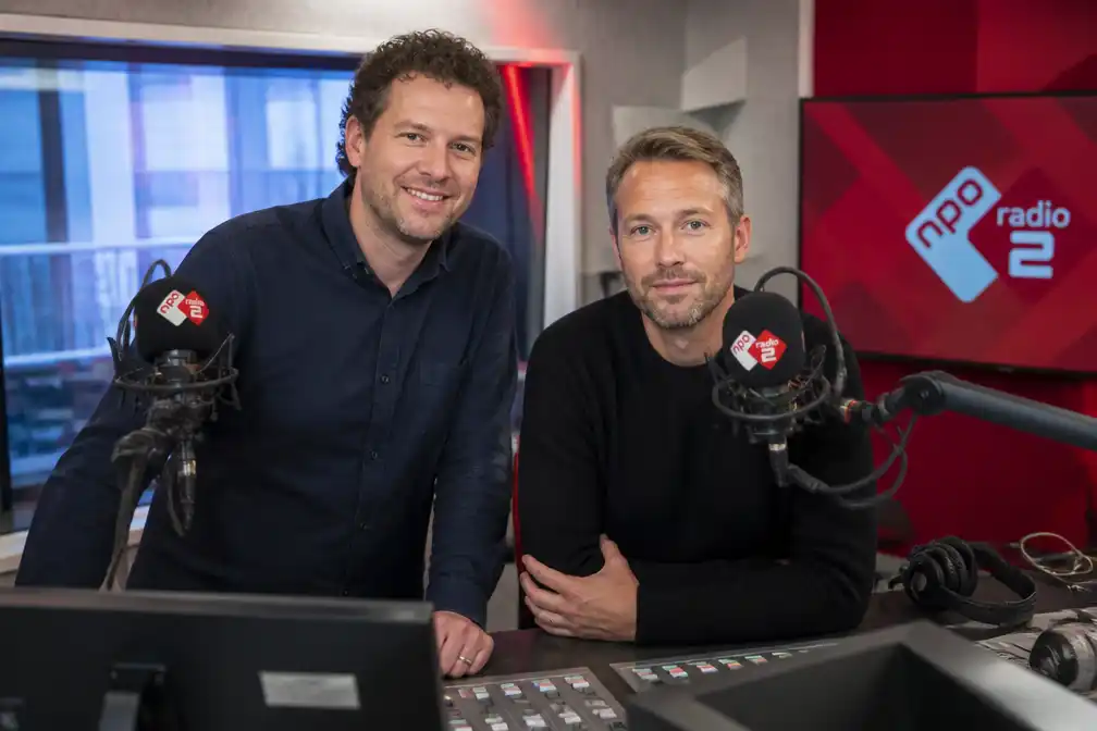 Daniël Lippens en Roelof de Vries presenteren vanaf 3 augustus ochtendshow NPO Radio 2