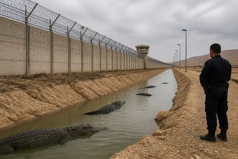 Israël keurt inzet Nijlkrokodillen goed voor beveiliging Palestijnse gevangenis
