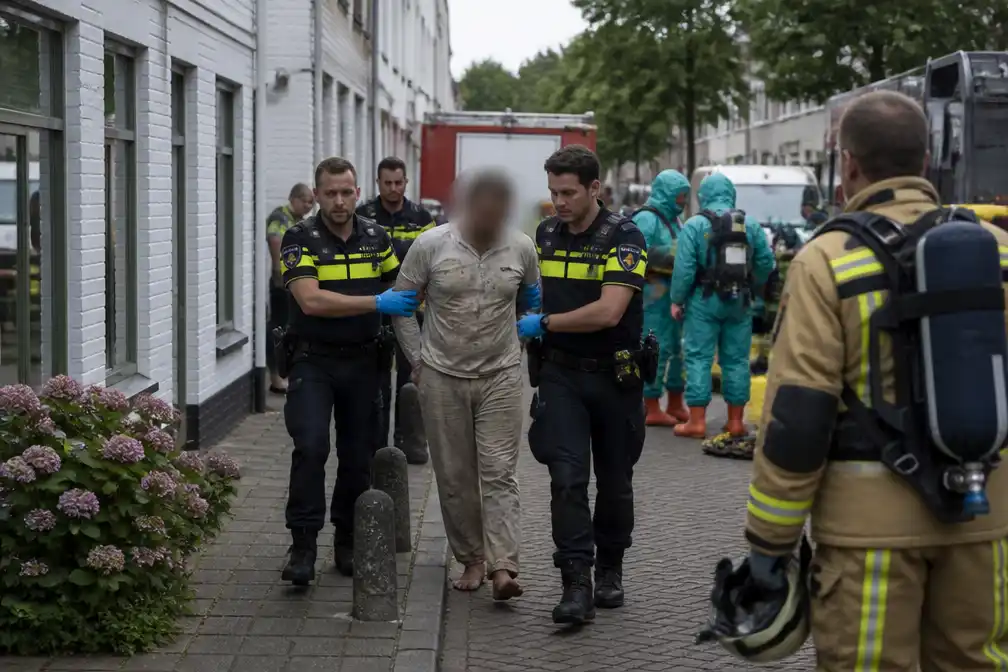 Drugslab ontdekt onder woning in Den Haag, tientallen ontruimd, één arrestatie