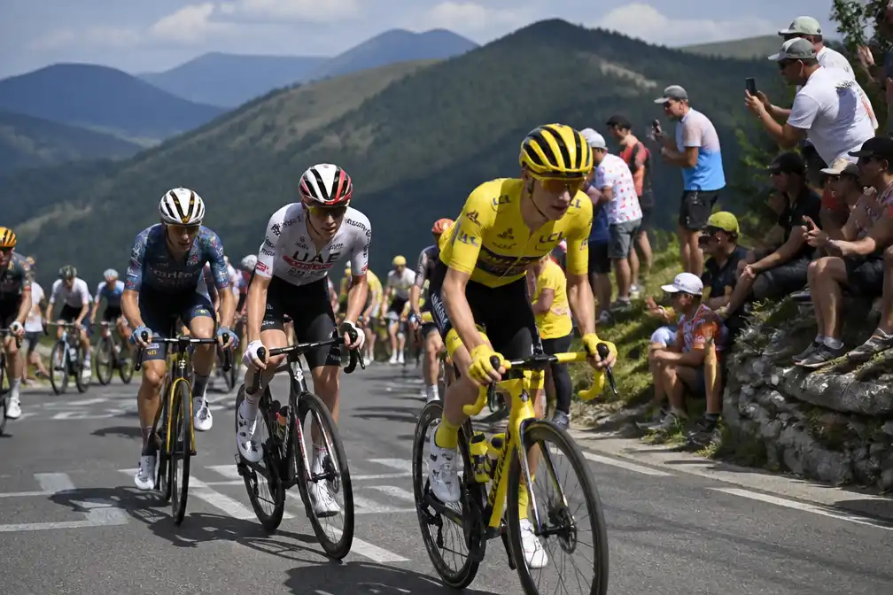 Tour de France etappe 14: Klimmers krijgen zware rit in Vogezen van Mulhouse naar Le Markstein