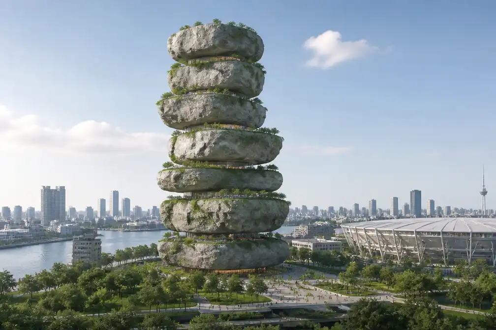 MVRDV wint prijsvraag voor 'Rotterdam Rocks!' op voormalige stadionlocatie