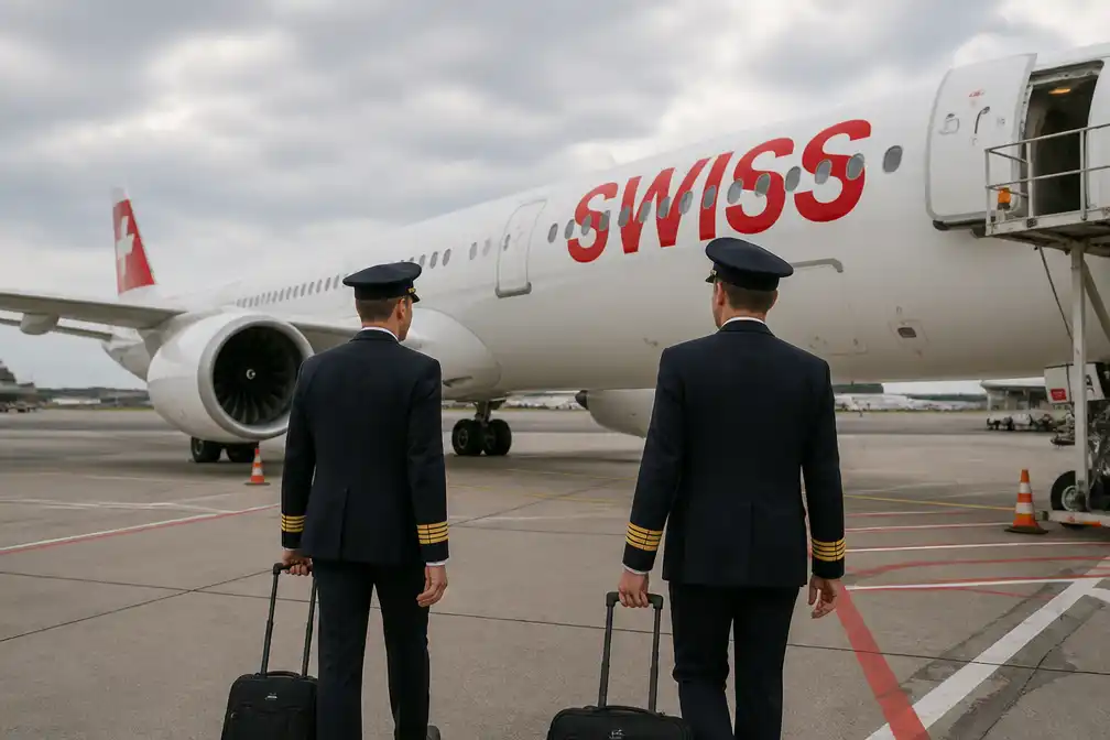 Twee dronken piloten uit dienst gehaald bij SWISS-vlucht in Genève