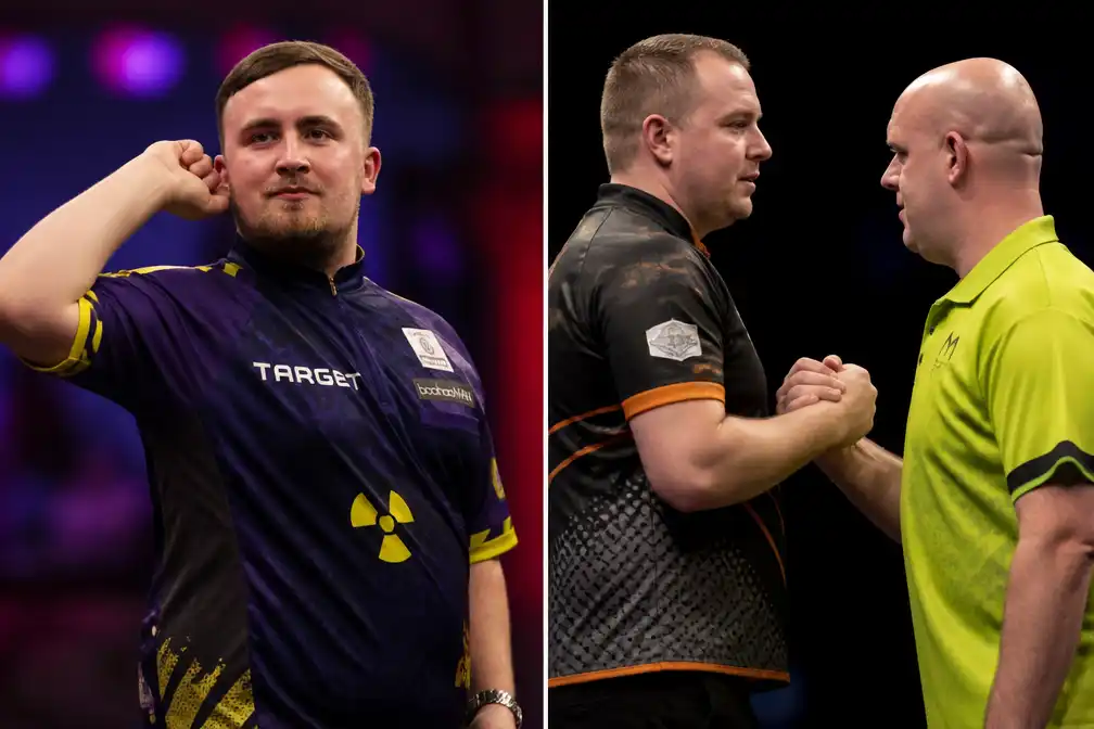 Littler gooit 9-darter, Van Duijvenbode klopt Van Gerwen op World Matchplay