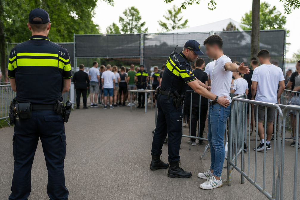 Extra veiligheidsmaatregelen ook laatste nacht van Matrixx at the Park in Nijmegen