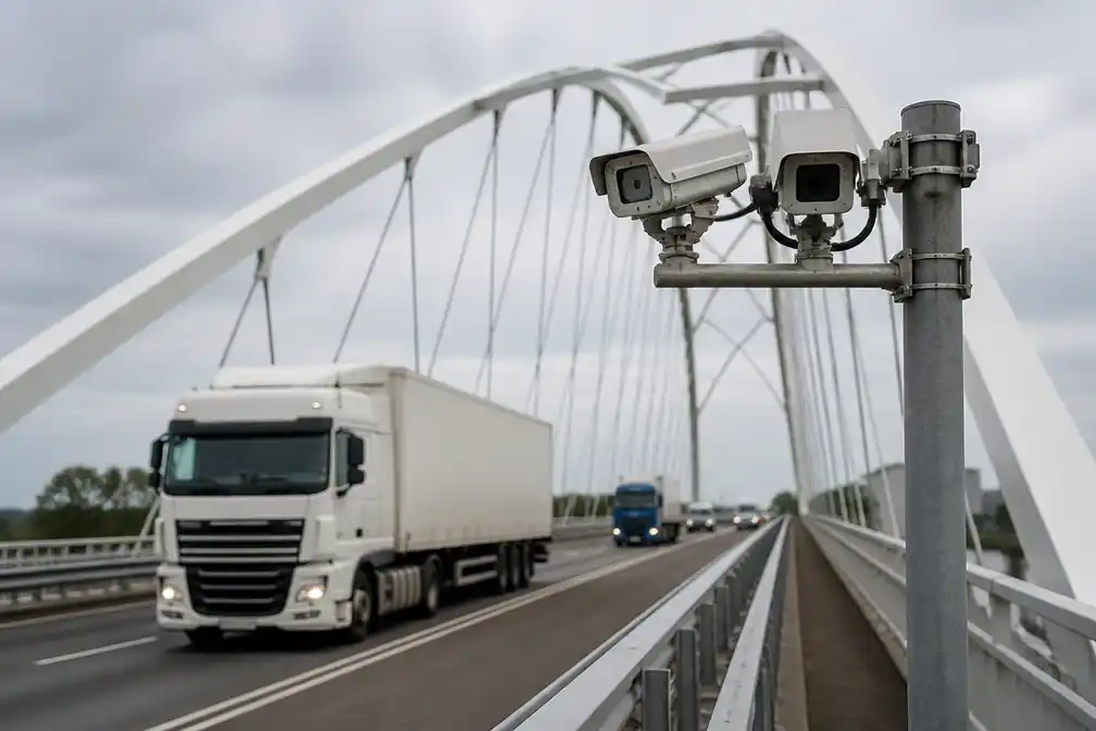 Handhaving vrachtverbod Merwedebrug start zaterdag, camera's geplaatst