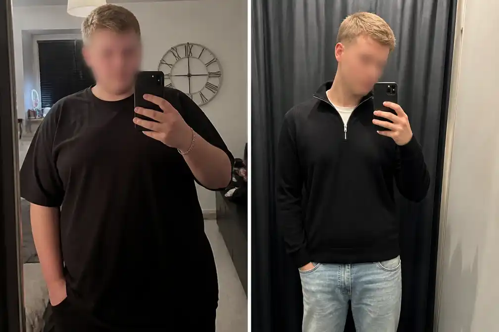 Lucas Bauer, jongste zoon van Frans en Mariska, deelt afvalfoto's op Instagram