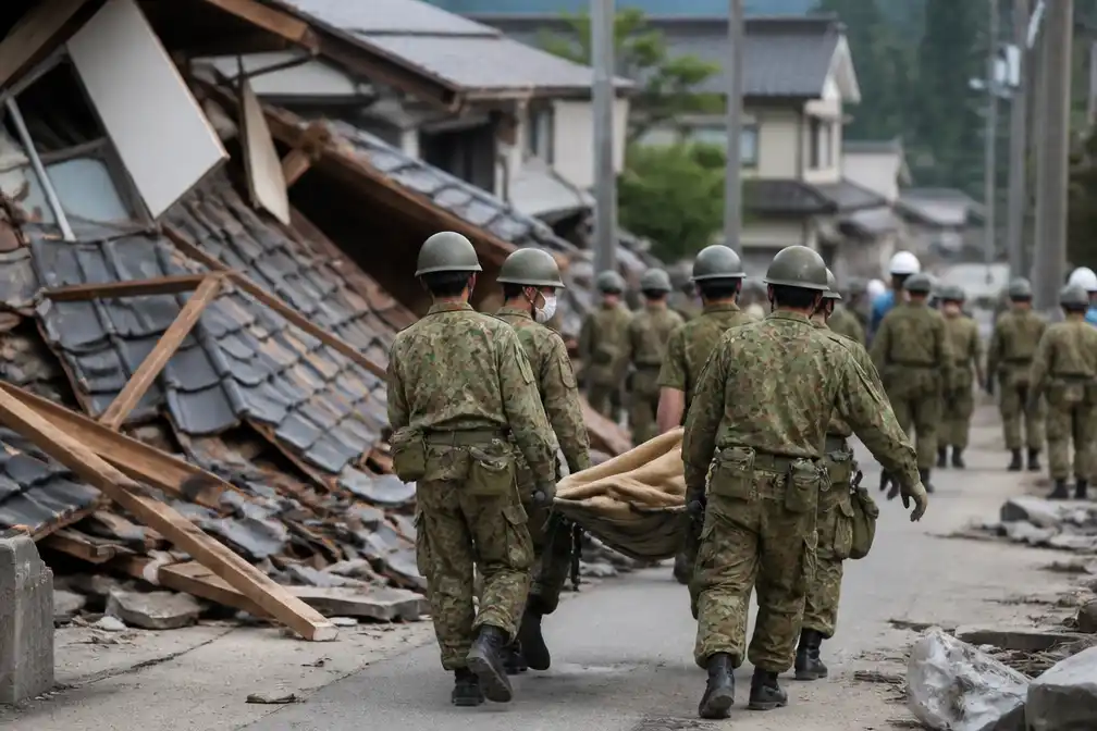 Minstens 5 doden, 9 vermisten na aardbeving met kracht 6.8 in Japanse Kumamoto