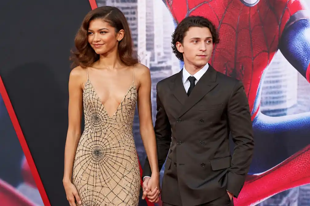 Zendaya en Tom Holland na vier jaar weer samen op rode loper in Madrid