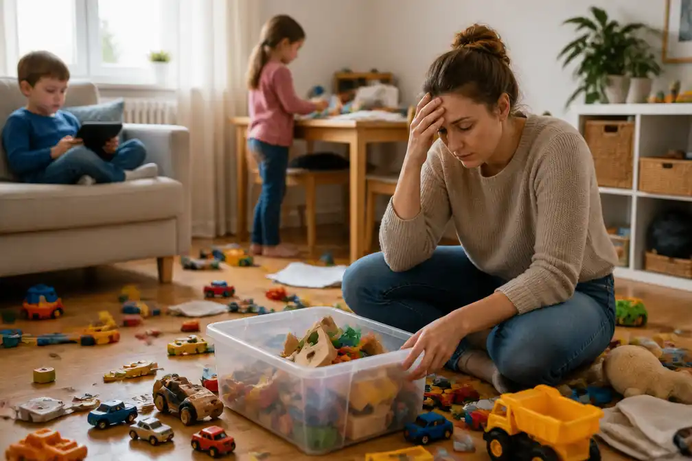 Opvoedtips: Kinderen weg van scherm en minder rommel